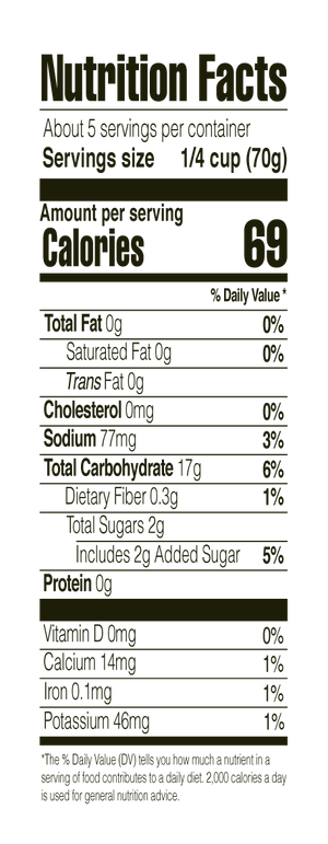Nutritional Information