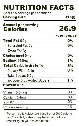 Nutritional Information