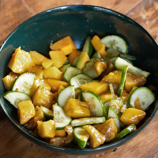 Spiced Pineapple and Chili Salt Salad