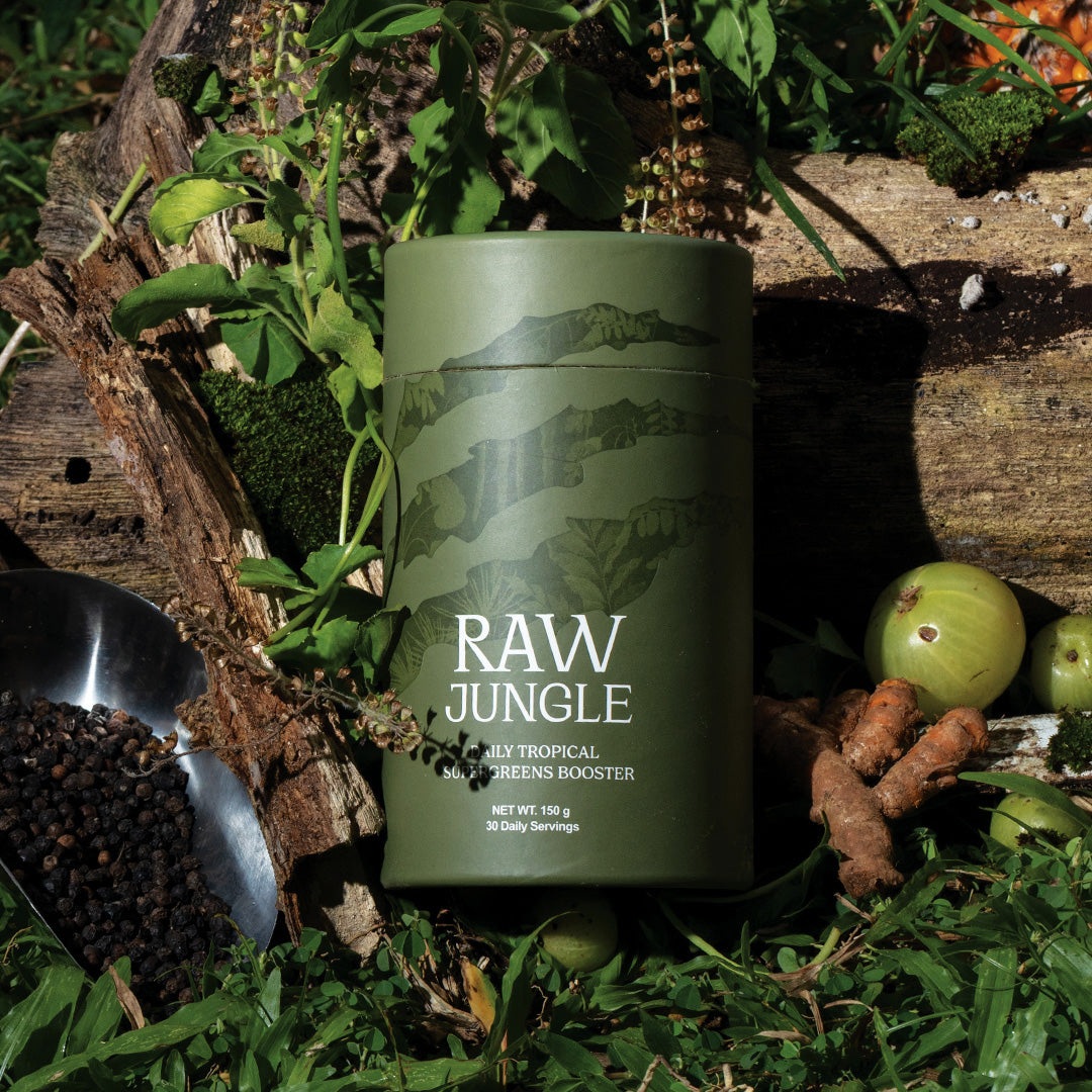 RAW JUNGLE | YOUR DAILY TROPICAL SUPERGREEN BOOSTER