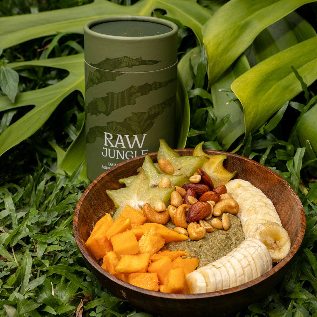 RAW JUNGLE | YOUR DAILY TROPICAL SUPERGREEN BOOSTER