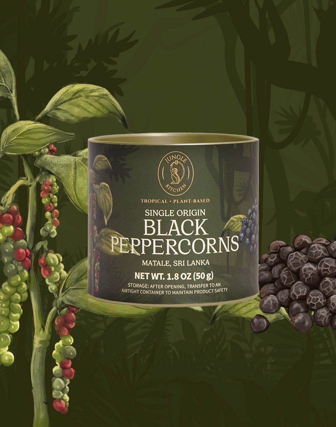 BLACK PEPPERCORNS