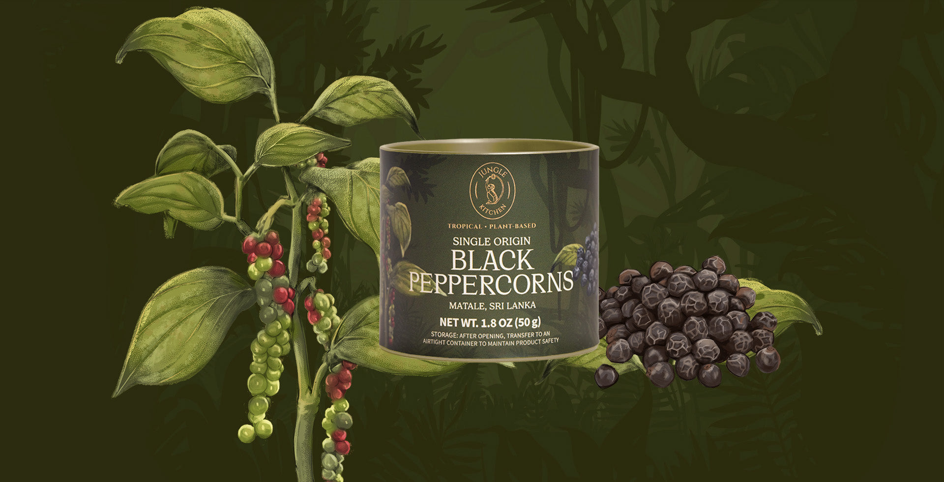 BLACK PEPPERCORNS