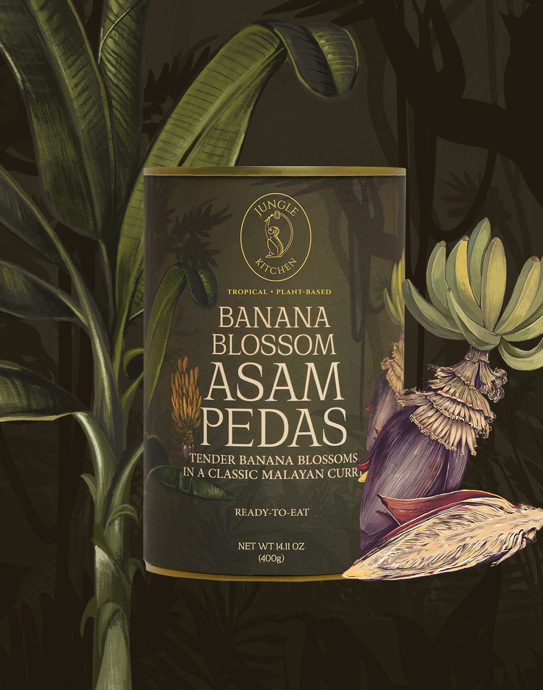 BANANA BLOSSOM ASAM PEDAS