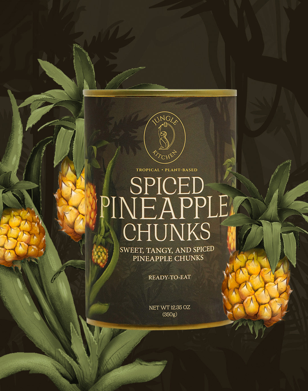 SPICED PINEAPPLE CHUNKS