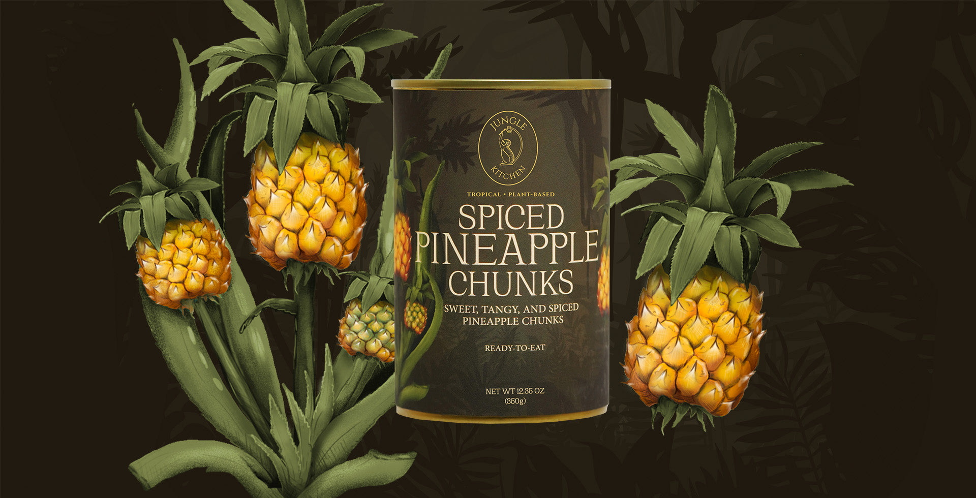 SPICED PINEAPPLE CHUNKS