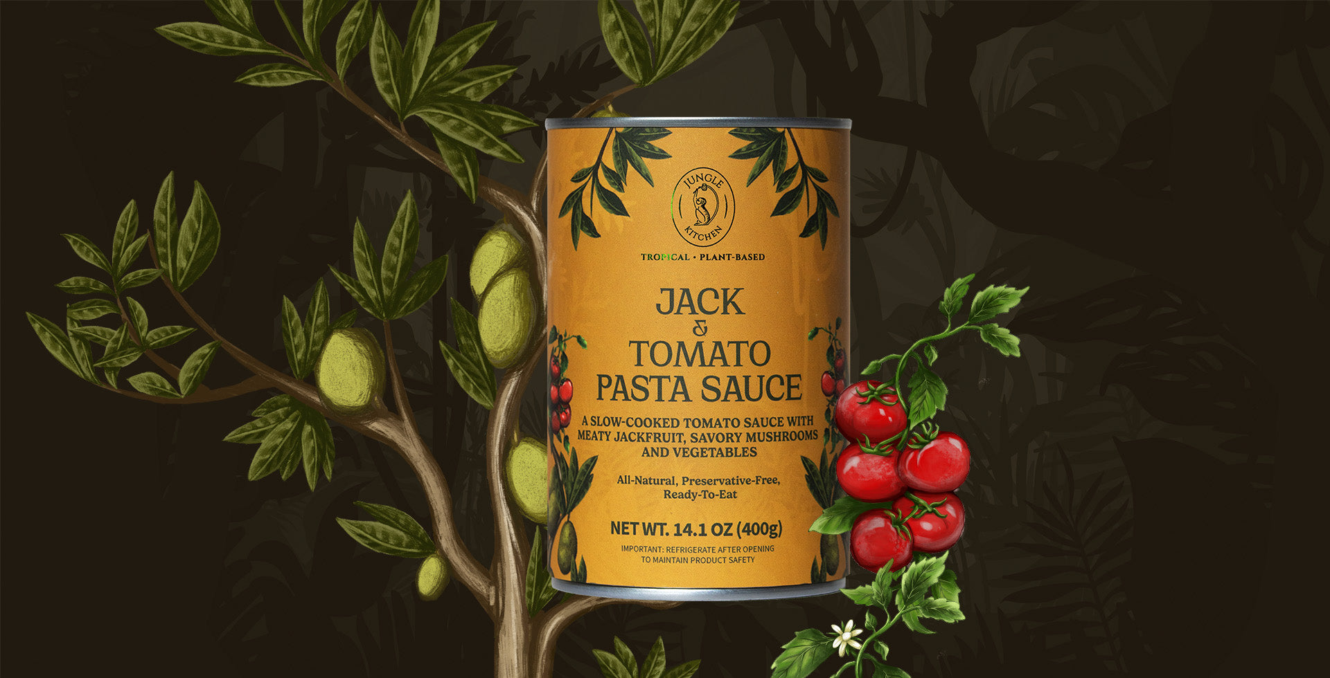 JACK & TOMATO PASTA SAUCE