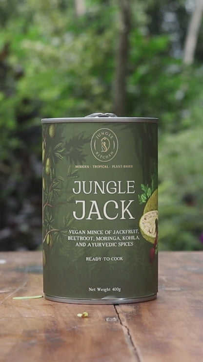 JUNGLE JACK 6 PACK | Plant Based Vegan Meat Mince Made with Young Jack Fruit