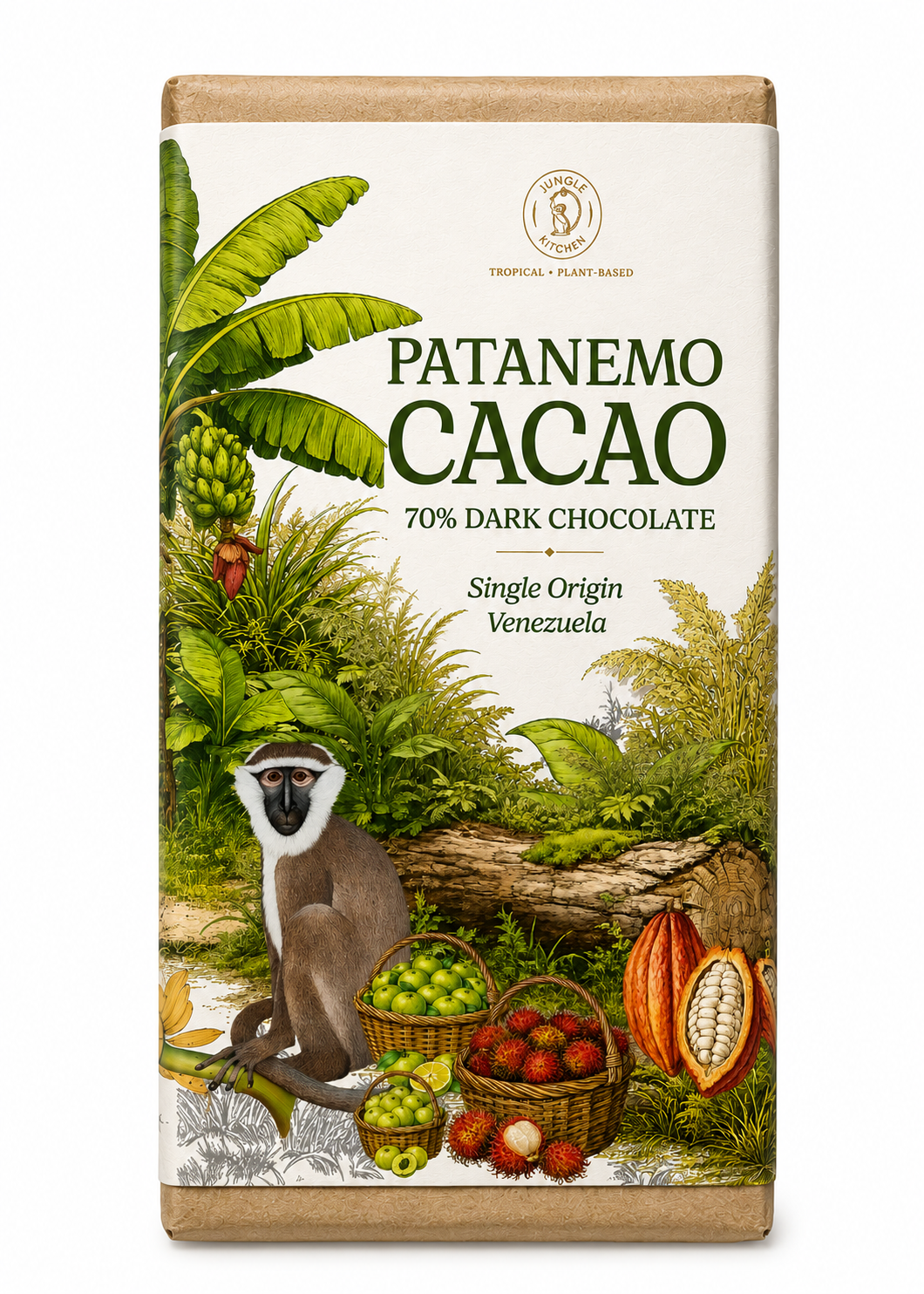 PATANEMO CACAO 70% (SINGLE ORIGIN)